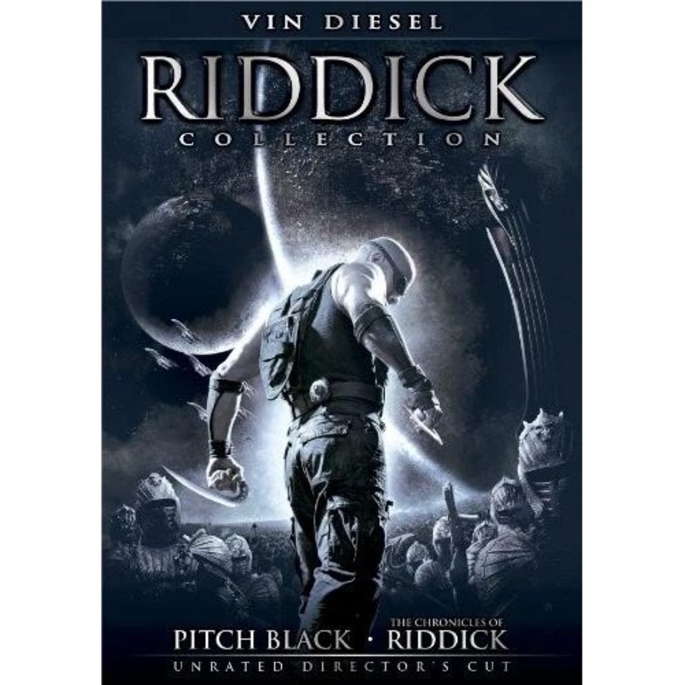 Riddick Collection DVD Pitch Black Chronicles of Riddick Unrated Directors Cut